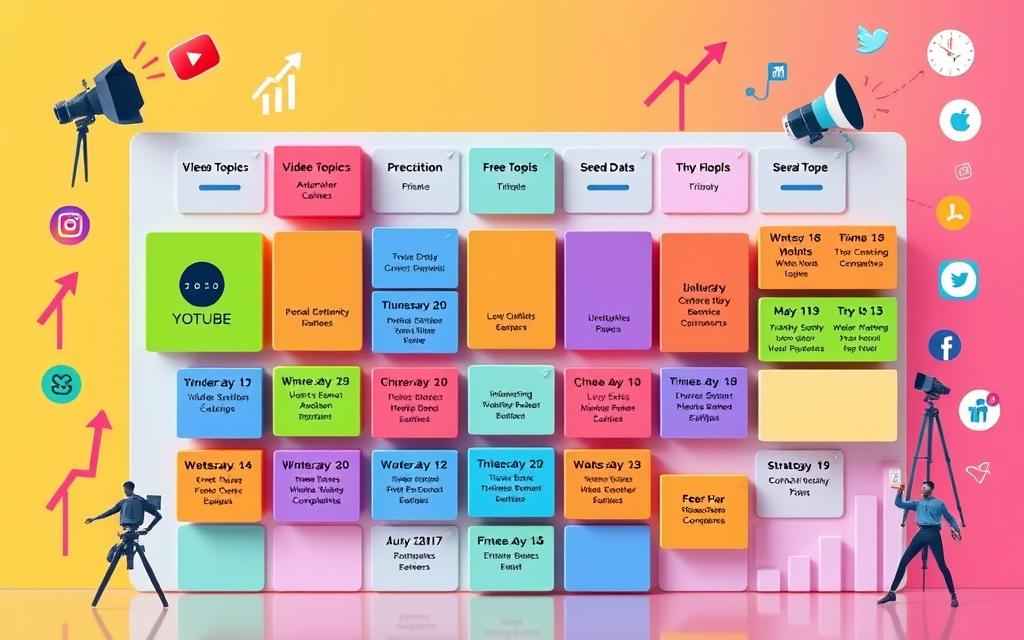 youtube consistency content calendar